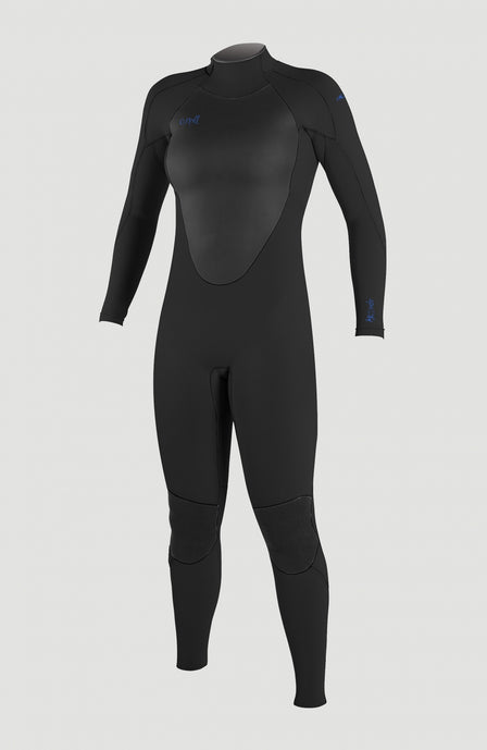 Epic 3/2 Back Zip Full Wetsuit | A05 BLK/BLK/BLK