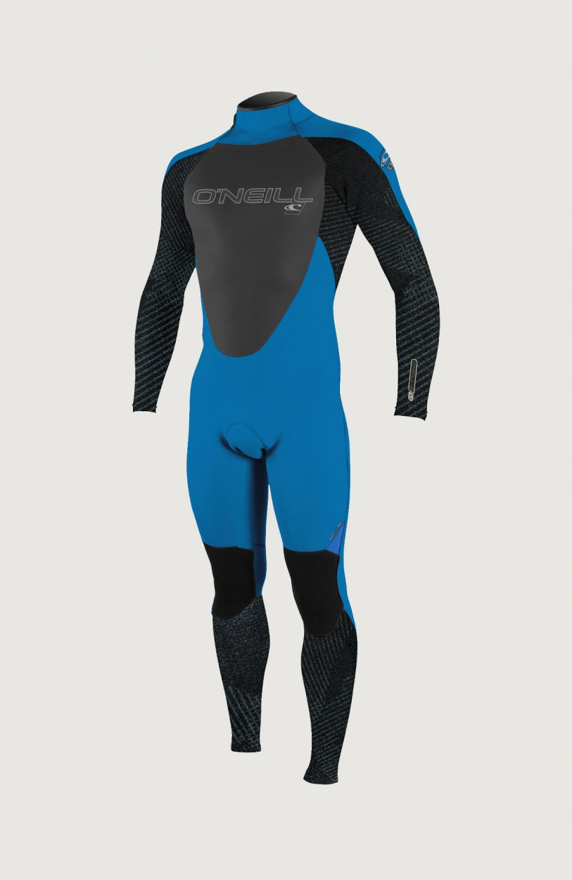 Epic 3/2mm Back Zip Full Wetsuit | Blue