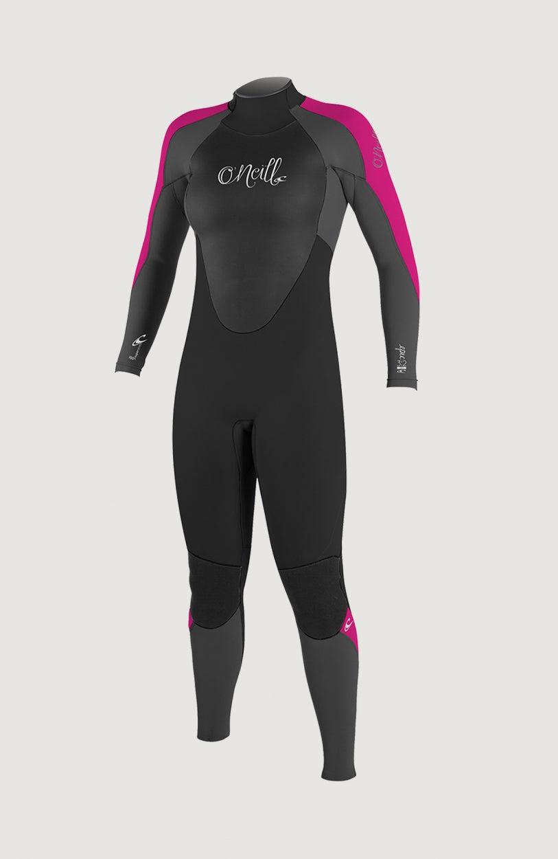 Epic 5/4mm Back Zip Full Wetsuit Womens | Black