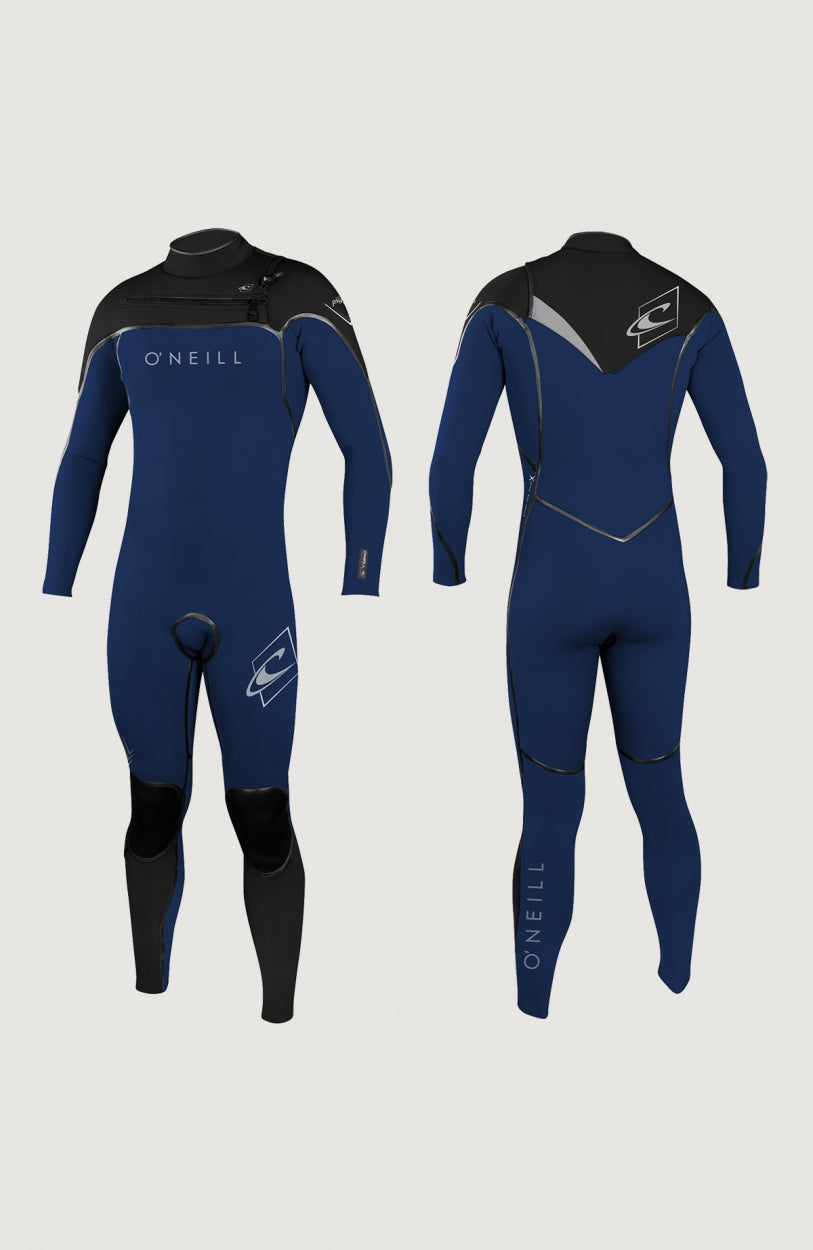 Psycho One Chest Zip 4/3mm Full Wetsuit | Dark Blue