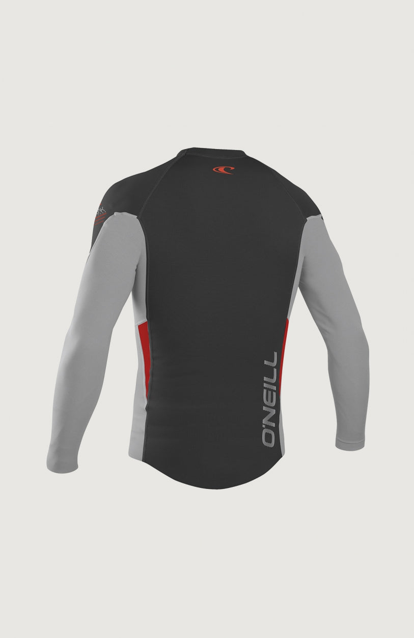 Hyperfreak 0.5mm Long Sleeve Crew | Grey