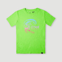 Circle Surfer T-Shirt | Fluor Green