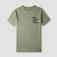 Future Surf T-Shirt | Deep Lichen Green