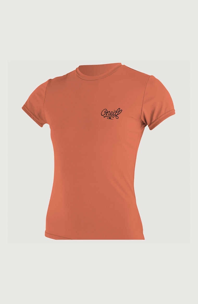 Skins Short Sleeve Rash Tee | Orange