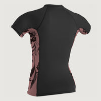 Skins Side Print Short Sleeve Crew | Black