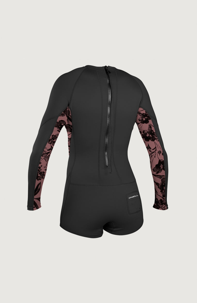 Skins Long Sleeve Surf Suit | Black