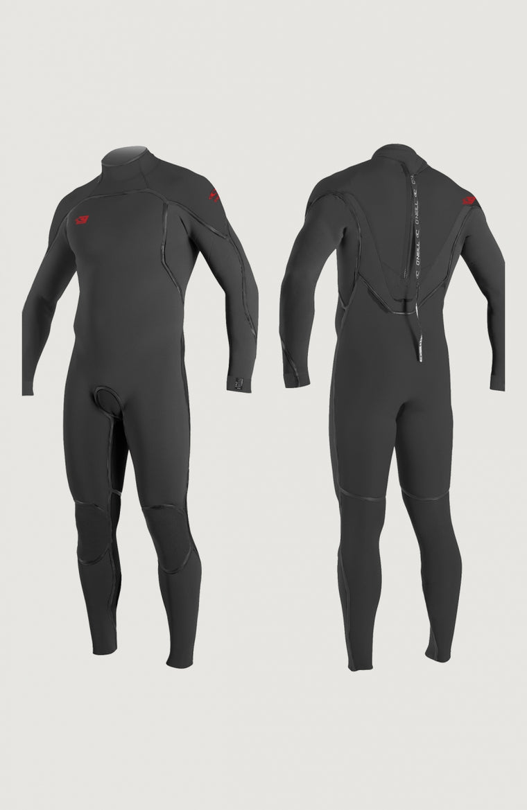 Psycho One Back Zip 3/2mm Full Wetsuit | Grey