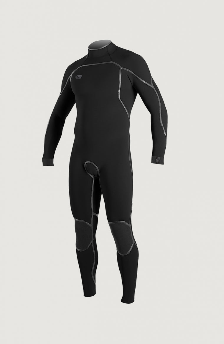 Psycho One Back Zip 5/4mm Full Wetsuit | BLACK/BLACK