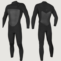 O'Riginal Chest Zip 5/4mm Full Wetsuit | BLACK/BLACK