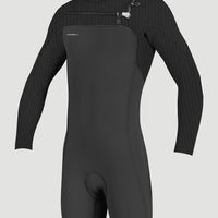 Hyperfreak 2mm Chest Zip Long Sleeve Spring Wetsuit | BLACK/BLACK