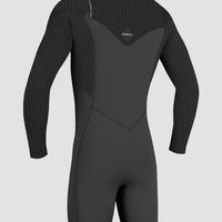 Hyperfreak 2mm Chest Zip Long Sleeve Spring Wetsuit | BLACK/BLACK