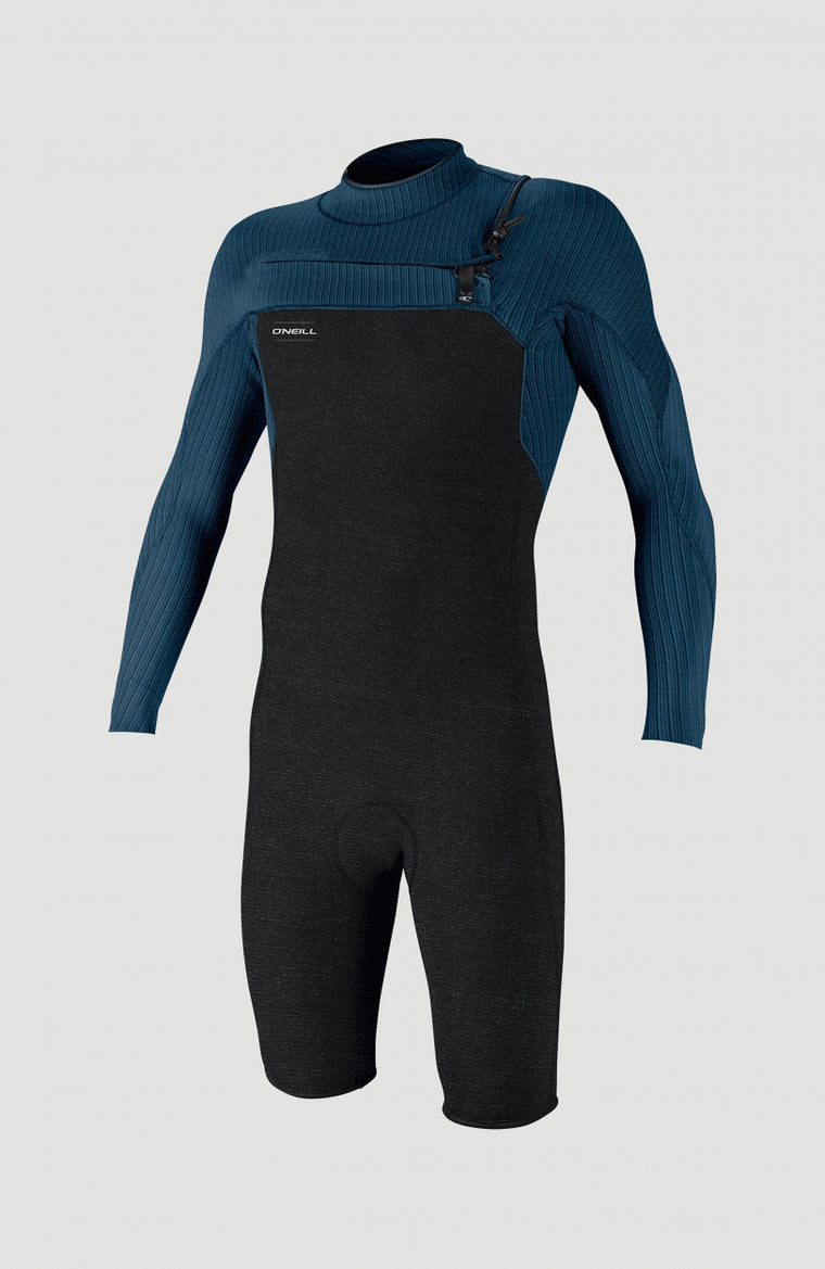 Hyperfreak 2mm Chest Zip Long Sleeve Spring Wetsuit | Black