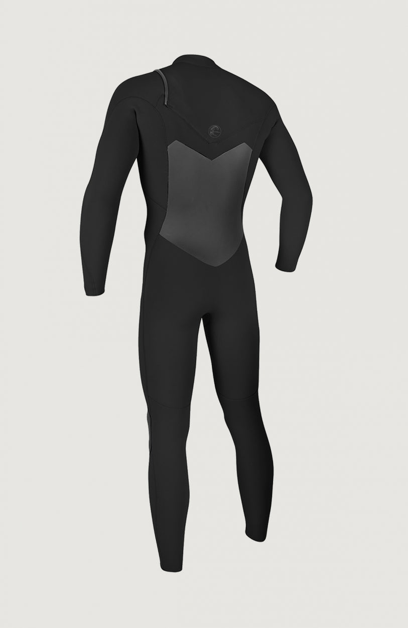 O'Riginal Chest Zip 4/3mm Full Wetsuit | BLACK/BLACK