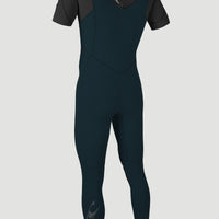 Hammer 2mm Chest Zip Short Sleeve Full Wetsuit | SLATE/BLACK/BLACK