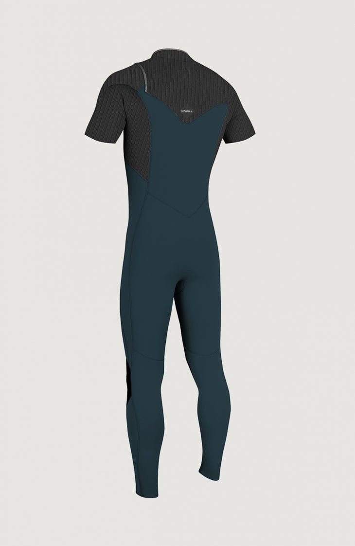 Hyperfreak 2mm Chest Zip Short Sleeve Full Wetsuit | Grey