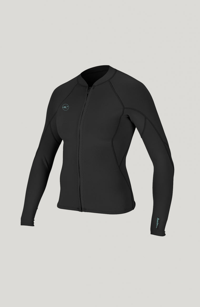 Reactor-2 15mm Front Zip Jacket Womens | BLACK/BLACK