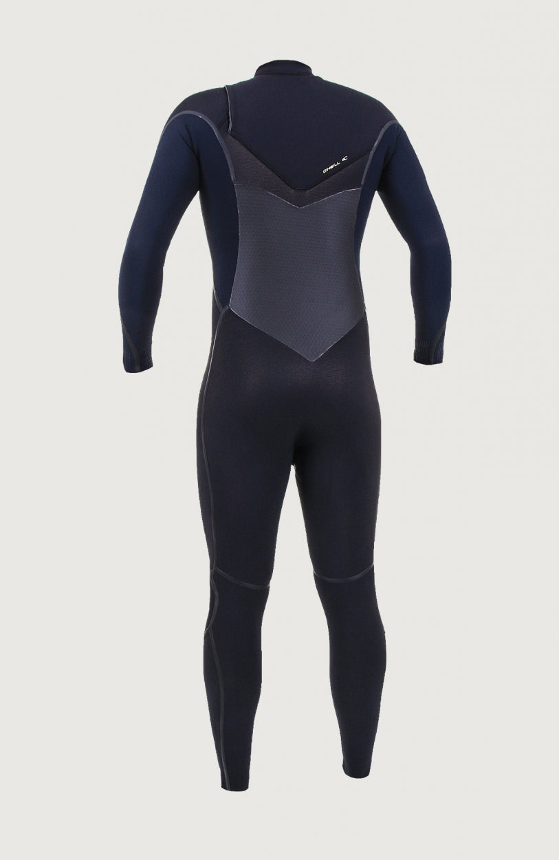 Psycho Tech 4/3mm Chest Zip Full Wetsuit | Black