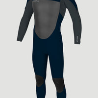 Epic 3/2mm Chest Zip Full Wetsuit | ABYSS/GUNMETAL