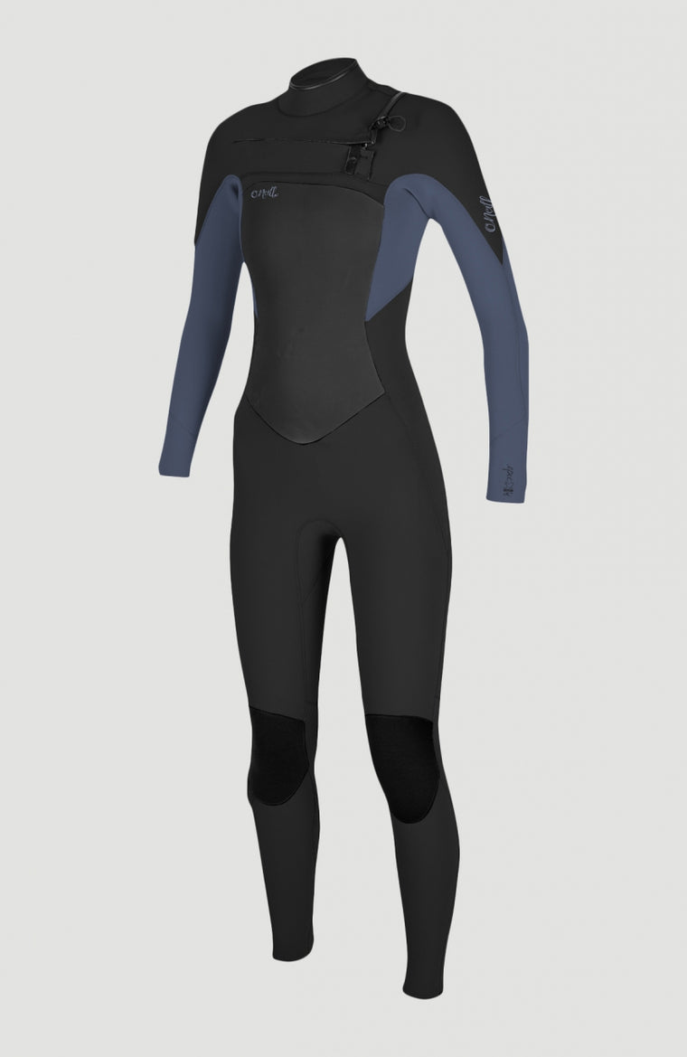 Epic 5/4mm Chest Zip Full Wetsuit | Black