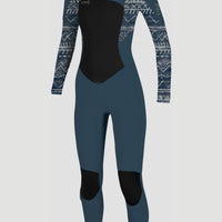 Epic 5/4mm Chest Zip Full Wetsuit | Shade/Bungalow Stripe