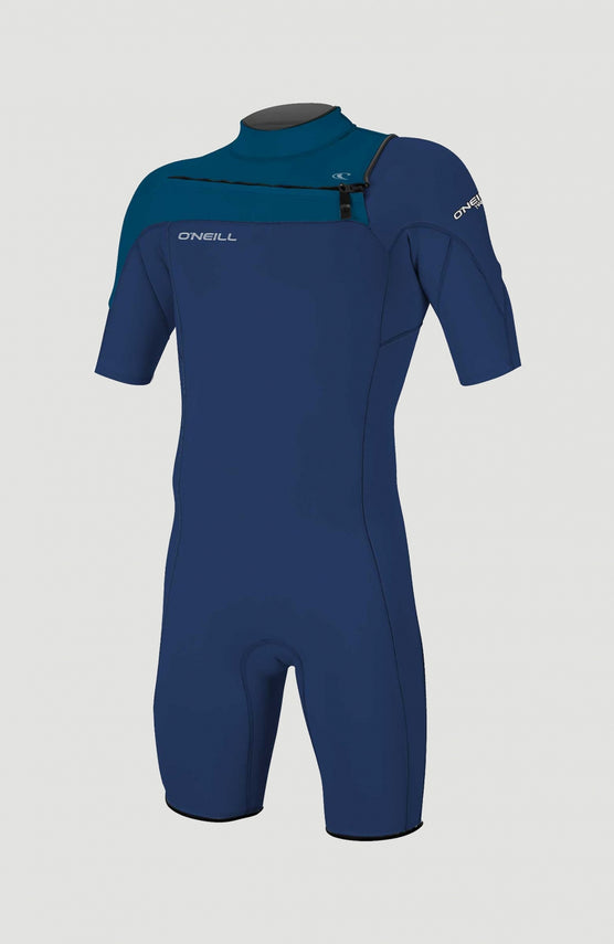 Hammer 2mm Chest Zip S/S Spring Youth | Dark Blue