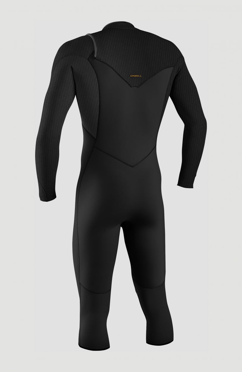 Hyperfreak Plus 4/3mm Chest Zip Overknee Wetsuit | BLACK/BLACK
