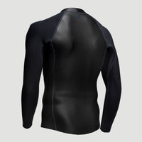 Blueprint 2mm Front Zip Jacket | BLACK/BLACK