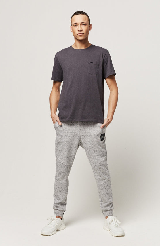 Jack's Regular Fit Crew Base T-Shirt | Asphalt - A