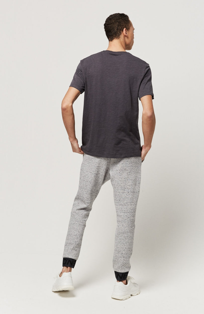 Jack's Regular Fit Crew Base T-Shirt | Asphalt - A