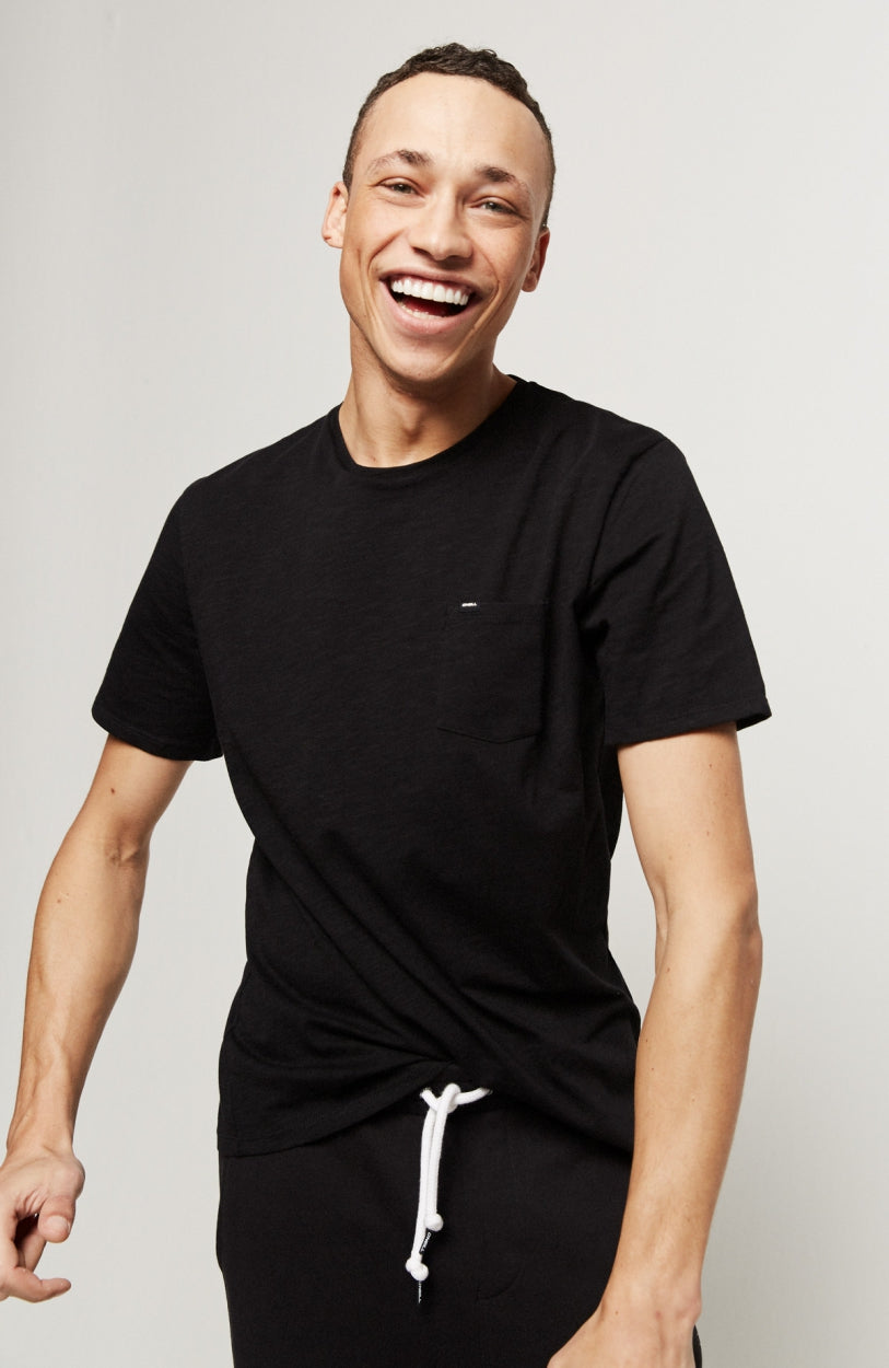 Jack's Regular Fit Crew Base T-Shirt | BlackOut - A