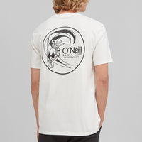 Circle Surfer T-Shirt | Powder White