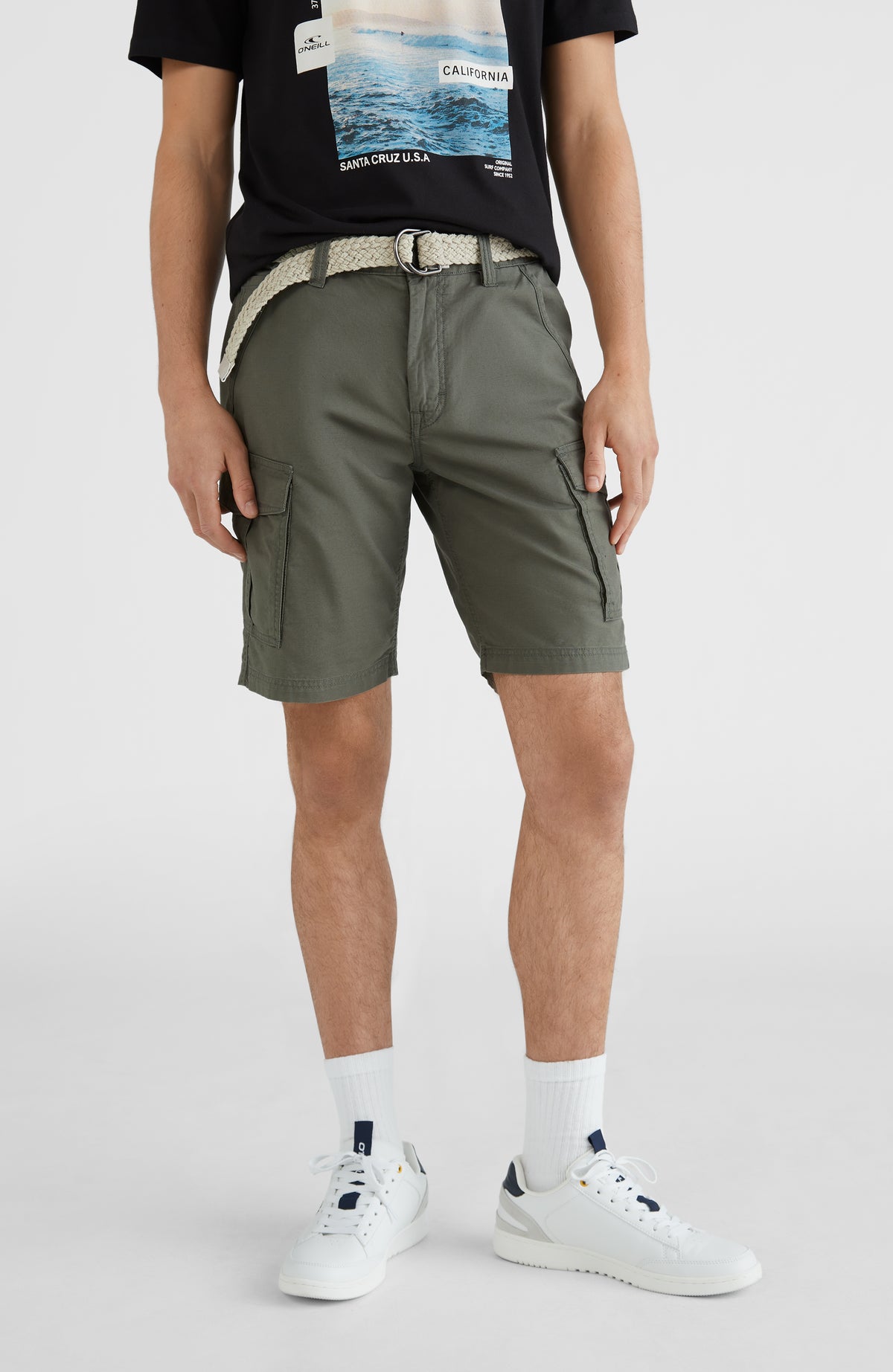 Beach Break Cargo Hose | Military Green -A