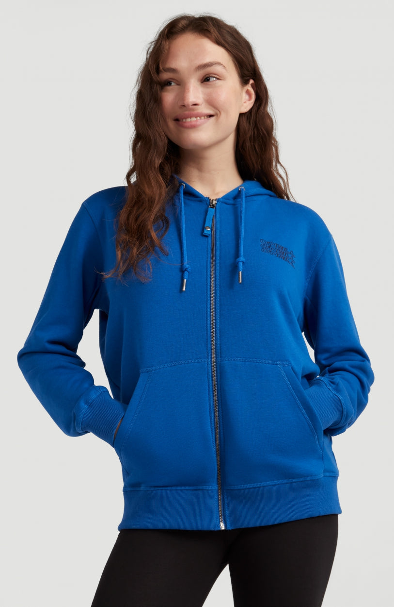 Triple Stack Full Zip Kapuzenpullover | Ocean Blue