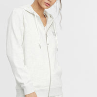 Triple Stack Full Zip Kapuzenpullover | White Melee