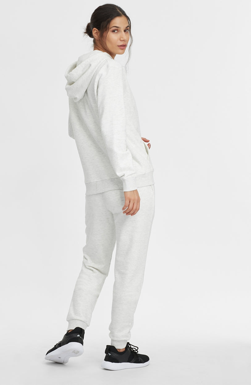 Triple Stack Full Zip Kapuzenpullover | White Melee