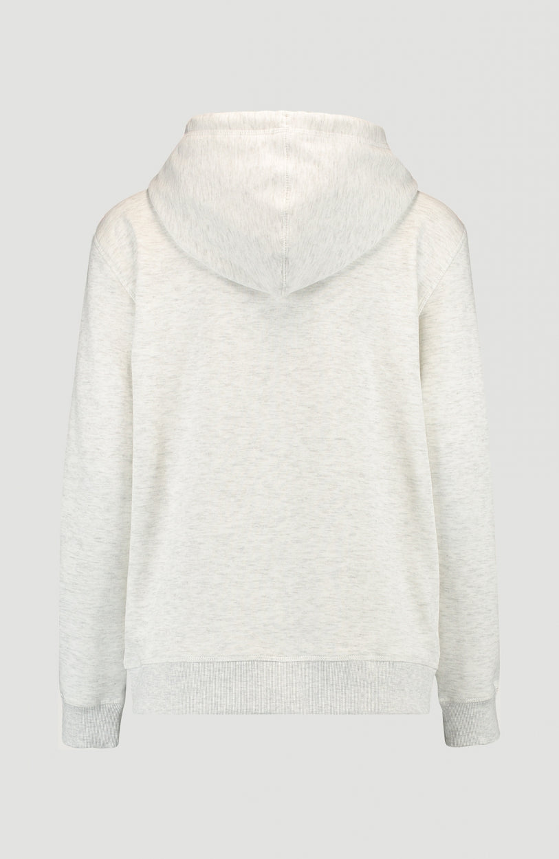 Triple Stack Full Zip Kapuzenpullover | White Melee