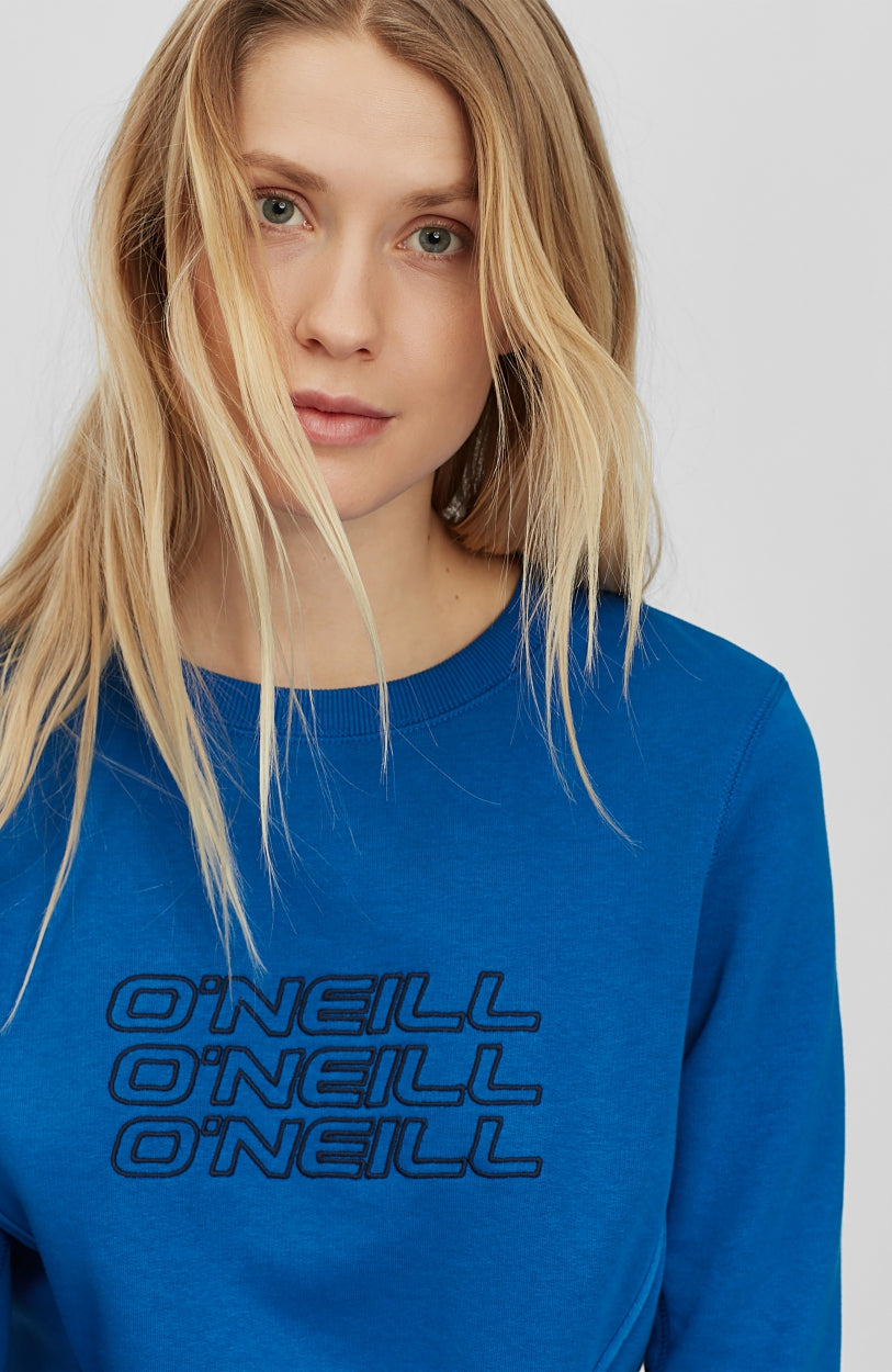 O'Neill Triple Stack Crew Sweatshirt | Ocean Blue