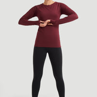 Yoga Longsleeve T-Shirt | Windsor Wine -A