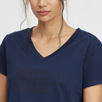 Triple Stack V-Neck T-Shirt | Scale