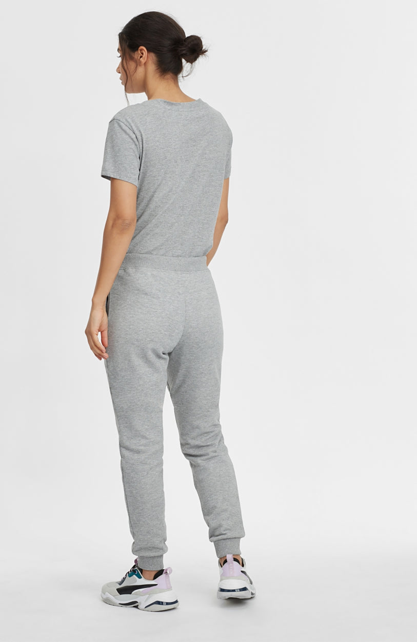 High Waist Jogginghose | Silver Melee -A