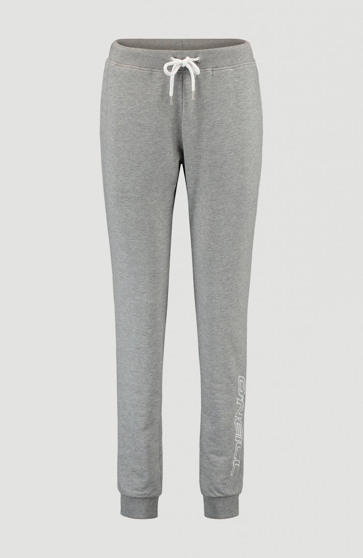 High Waist Jogginghose | Silver Melee -A