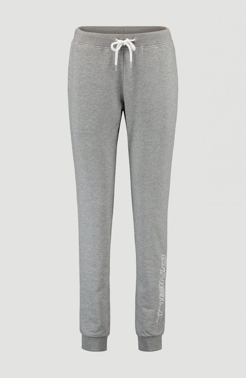 High Waist Jogginghose | Silver Melee -A