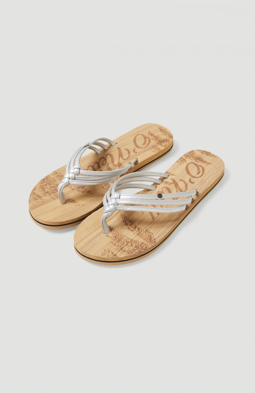 Ditsy Sandalen | Silver