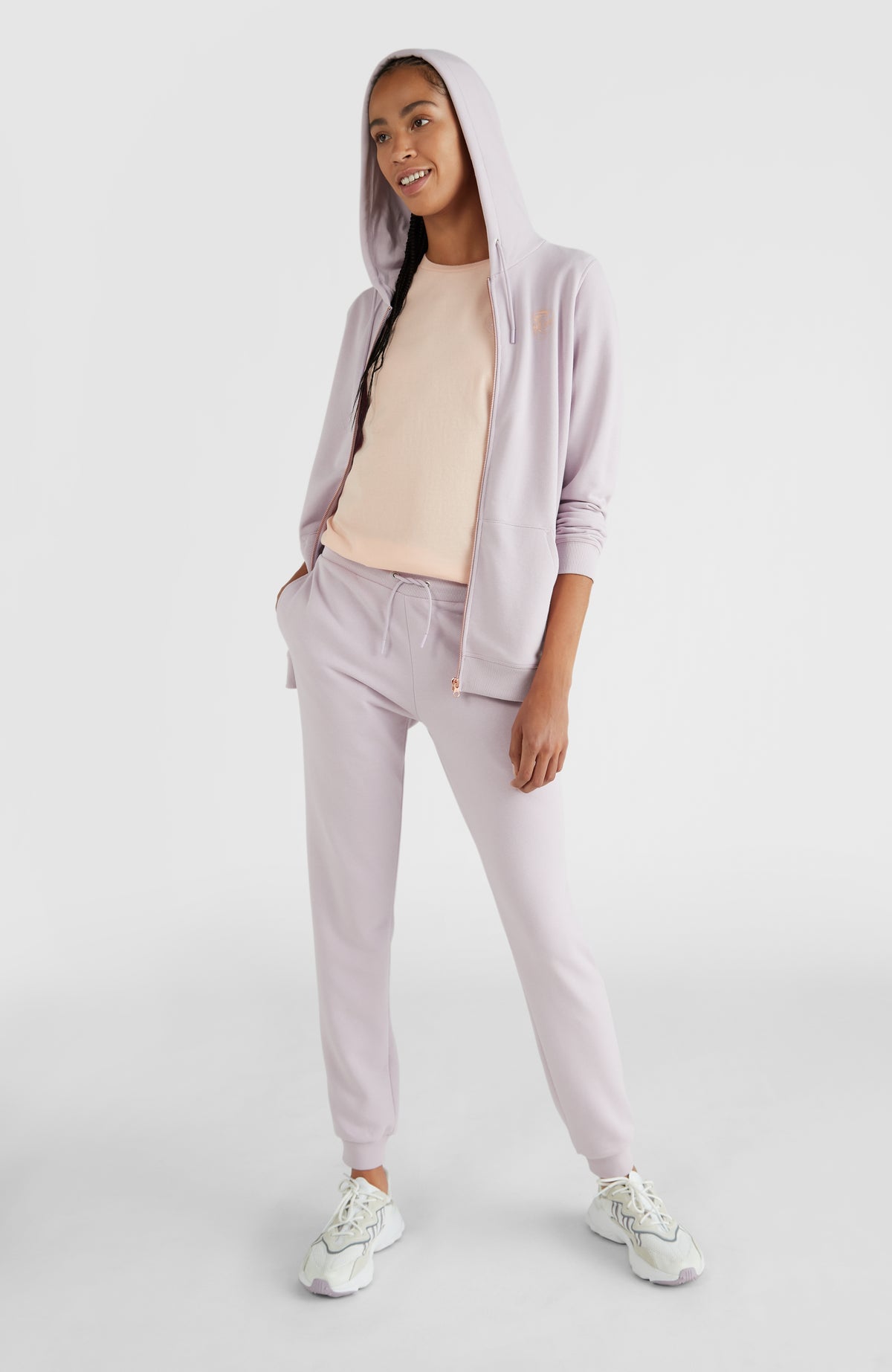 Circle Surfer Hoodie Jacket | Lavendar Frost