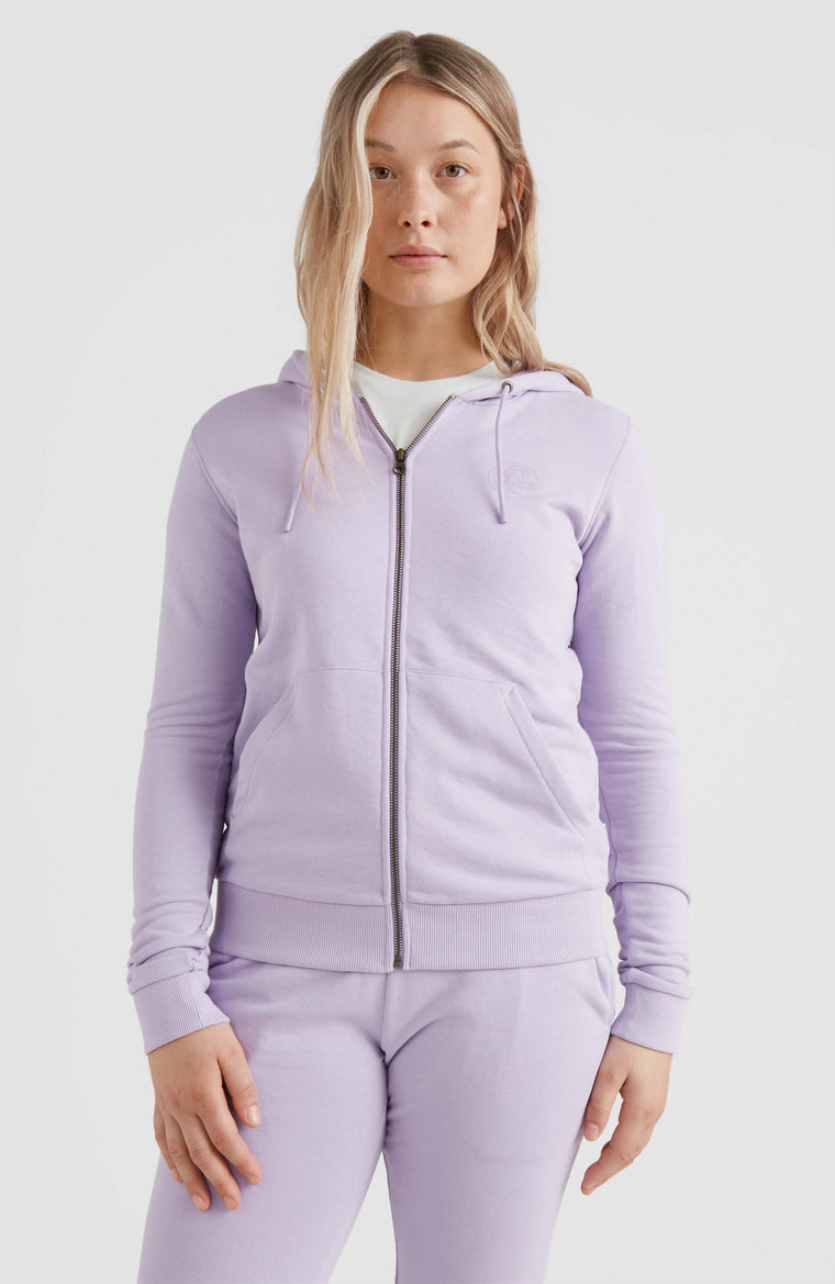 Circle Surfer Hoodie Jacket | Purple Rose