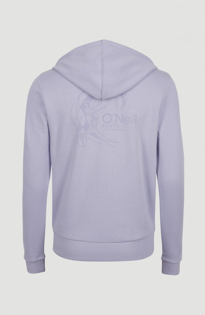 Circle Surfer Hoodie Jacket | Purple Rose