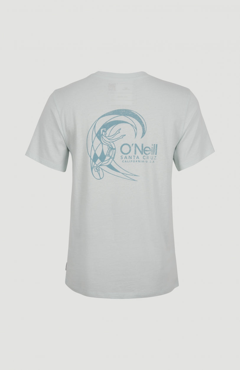 Circle Surfer T-Shirt | Whispering Blue