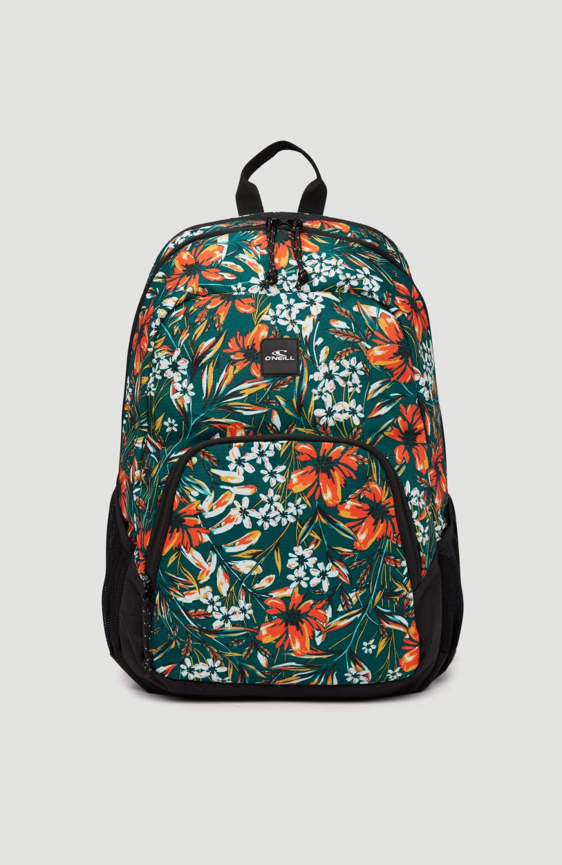Wedge Rucksack | Flower Wall