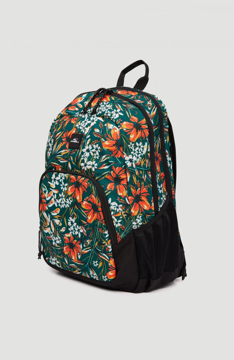 Wedge Rucksack | Flower Wall