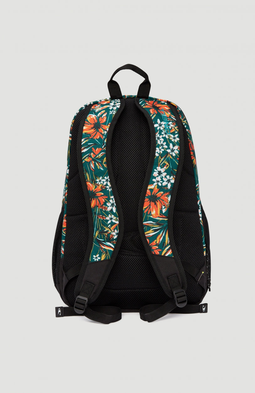 Wedge Rucksack | Flower Wall